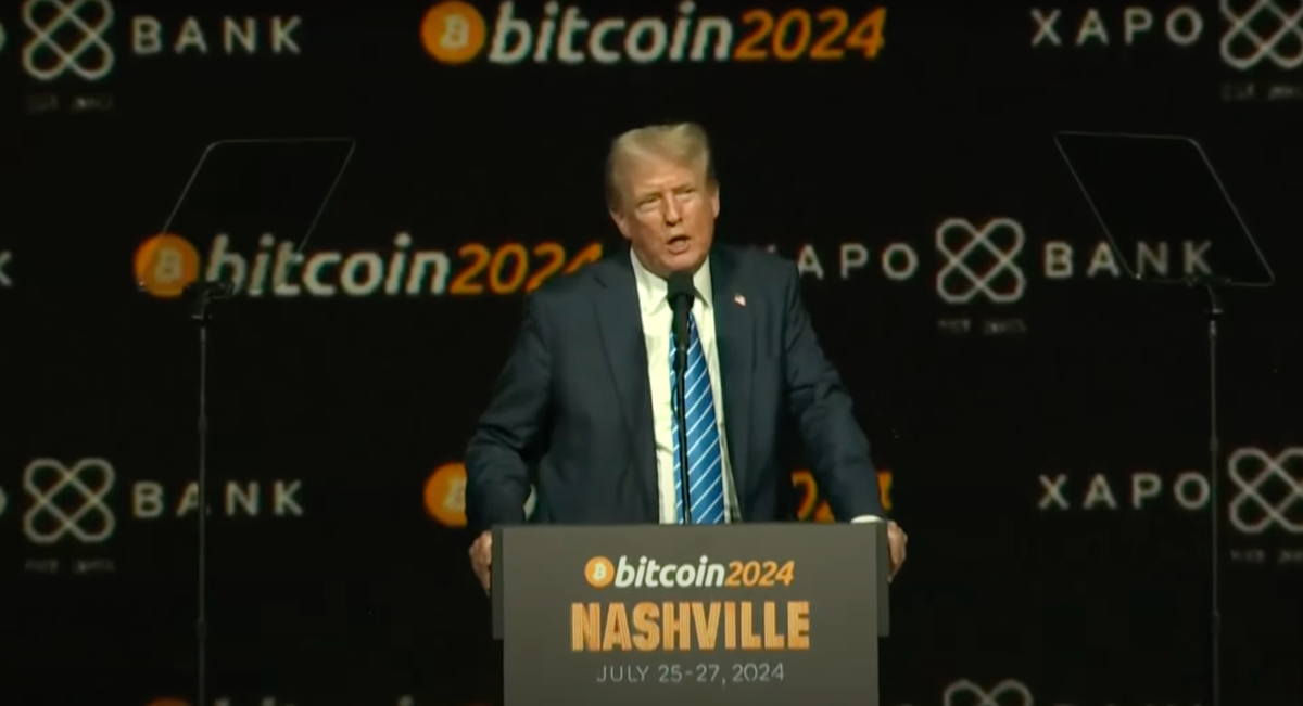 Trump’s Bitcoin 2024 Speech Sparks Mixed Reactions on Social Media