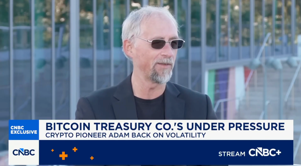 Adam Back Says BSTR Could Acquire up to 21,000 Additional Bitcoin Following SPAC Approval